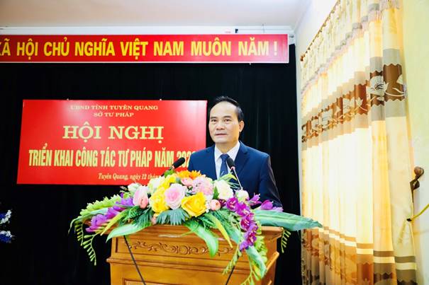 Sở Tư pháp tỉnh Tuyên Quang triển khai công tác tư pháp năm 2022